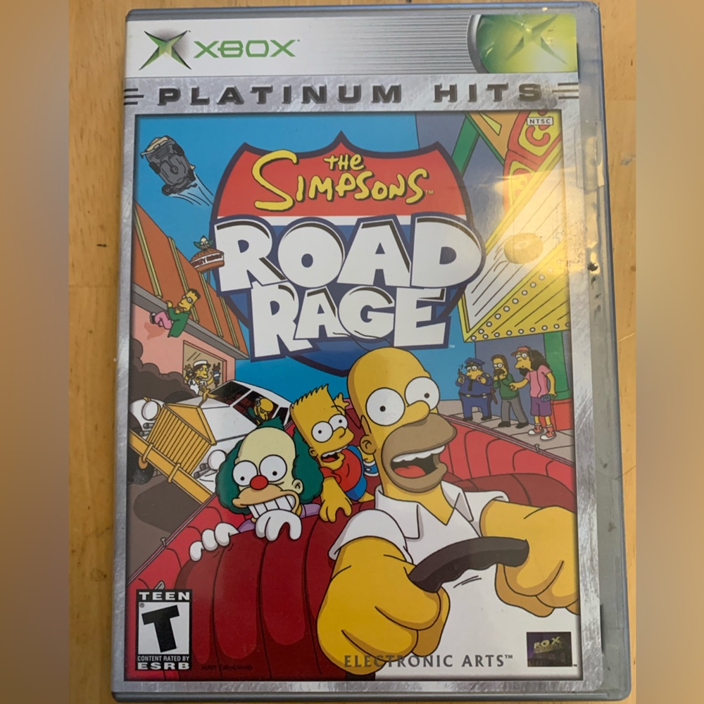 Xbox Simpsons Road Rage